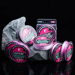 Línea de pesca Goture, 4/8 hebras, línea trenzada de PE de 300M, pesca suave, 8lb, 15lb, 20lb, 30lb, línea de pesca fuerte resistente a la abrasión