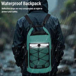 Bolsa impermeable para pesca con señuelos, kayak y natación