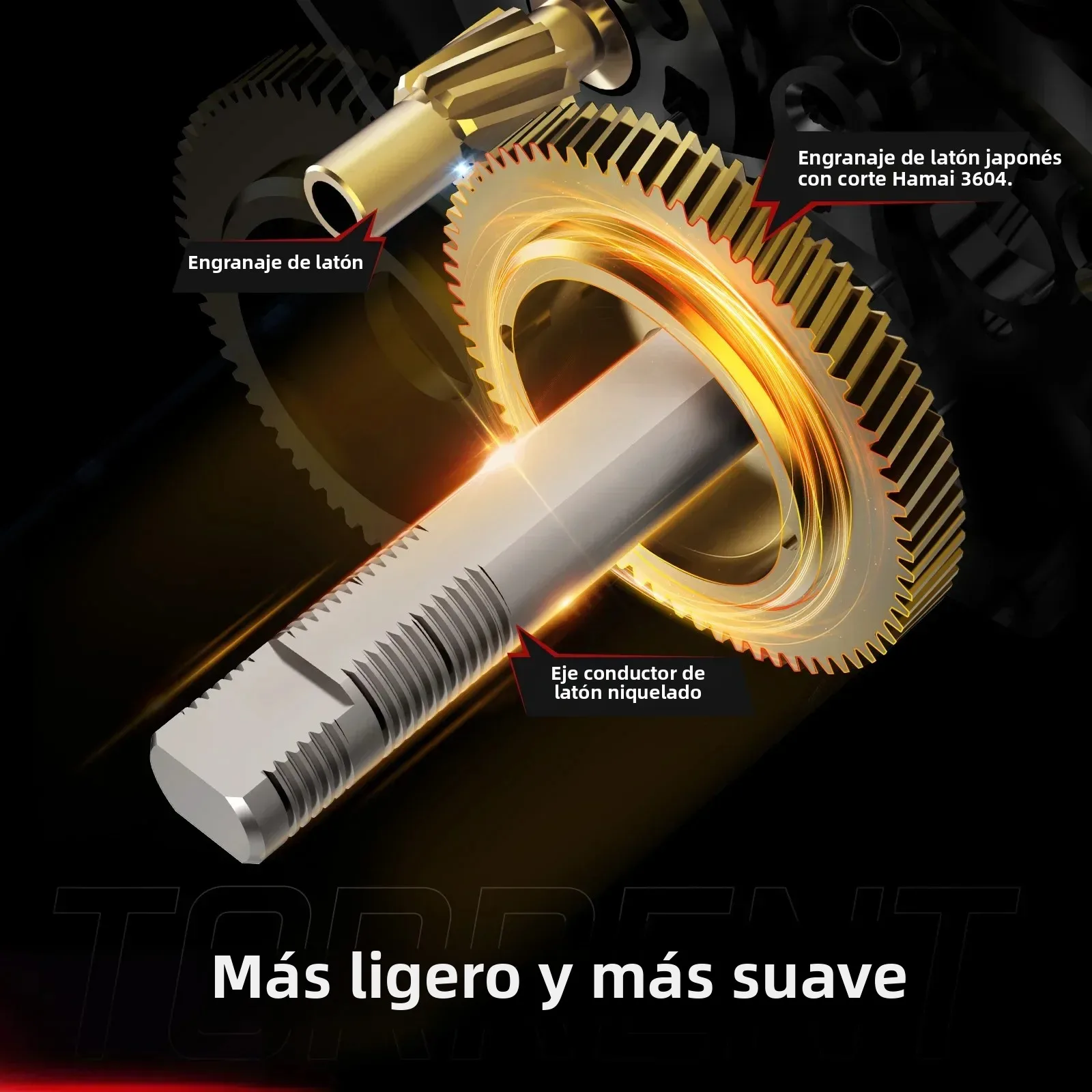 Carrete de pesca Piscifun Torrent Baitcasting 8,1 kg arrastre de carbono 7,1:1/5,3: 1 sistema de freno magnético carrete de pesca de agua dulce diseño de perfil bajo - imagen 3