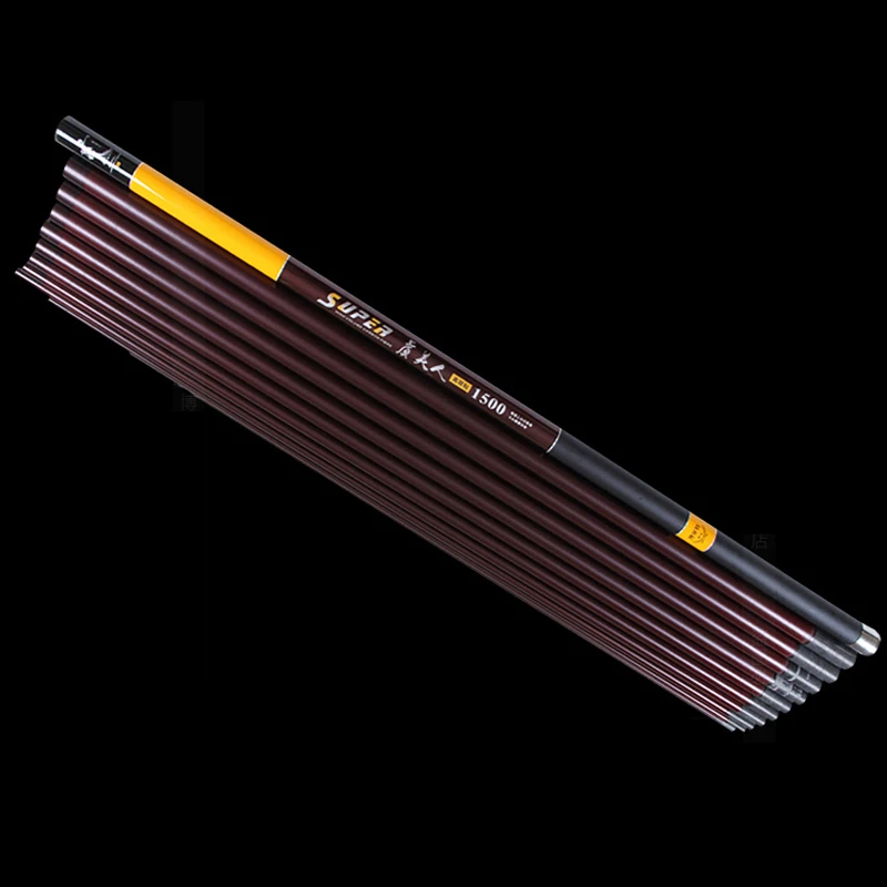 Caña de pescar superlarga de lujo, caña de mano superdura, caña de pescar de alto carbono, 14m, 16m, 18m, 21m, Olta - imagen 5