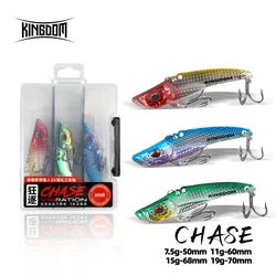 Señuelos VIB Metálicos Kingdom para Pesca de Lubina y Lucio