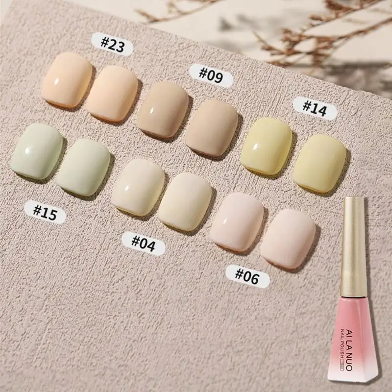 Gel de esmalte de uñas semipermanente, barniz de lentejuelas, pudín blanco leche, UV LED, arte de uñas, Soak Off, 15ML - imagen 2