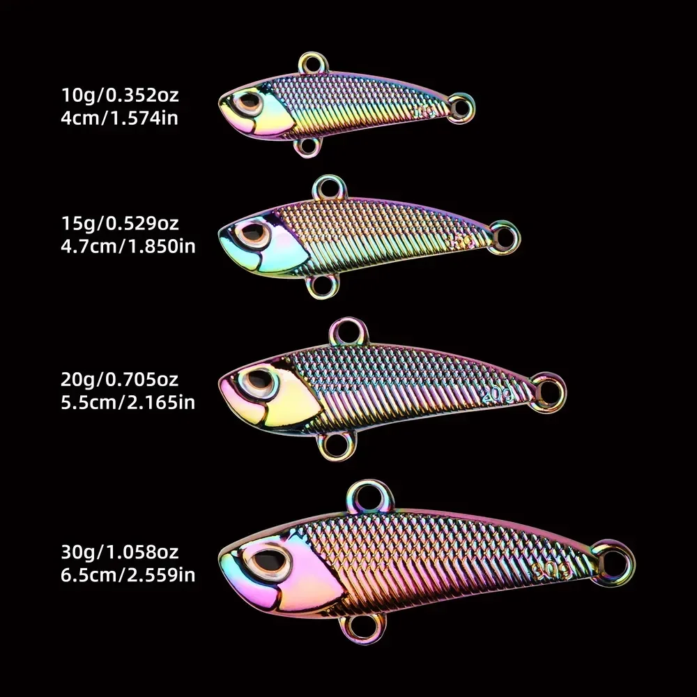 5 uds Wobbler cebo giratorio de vibración de Metal Spinner cuchara Jig Señuelos de Pesca 10/15/20/30g cebos duros artificiales lentejuelas señuelo de Pesca - imagen 4