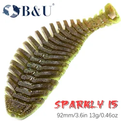 B&U Spinnerbait de Fibra – Señuelo artificial para lubina y lucio