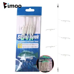Anzuelos Sabiki Bimoo luminiscentes – Para agua salada