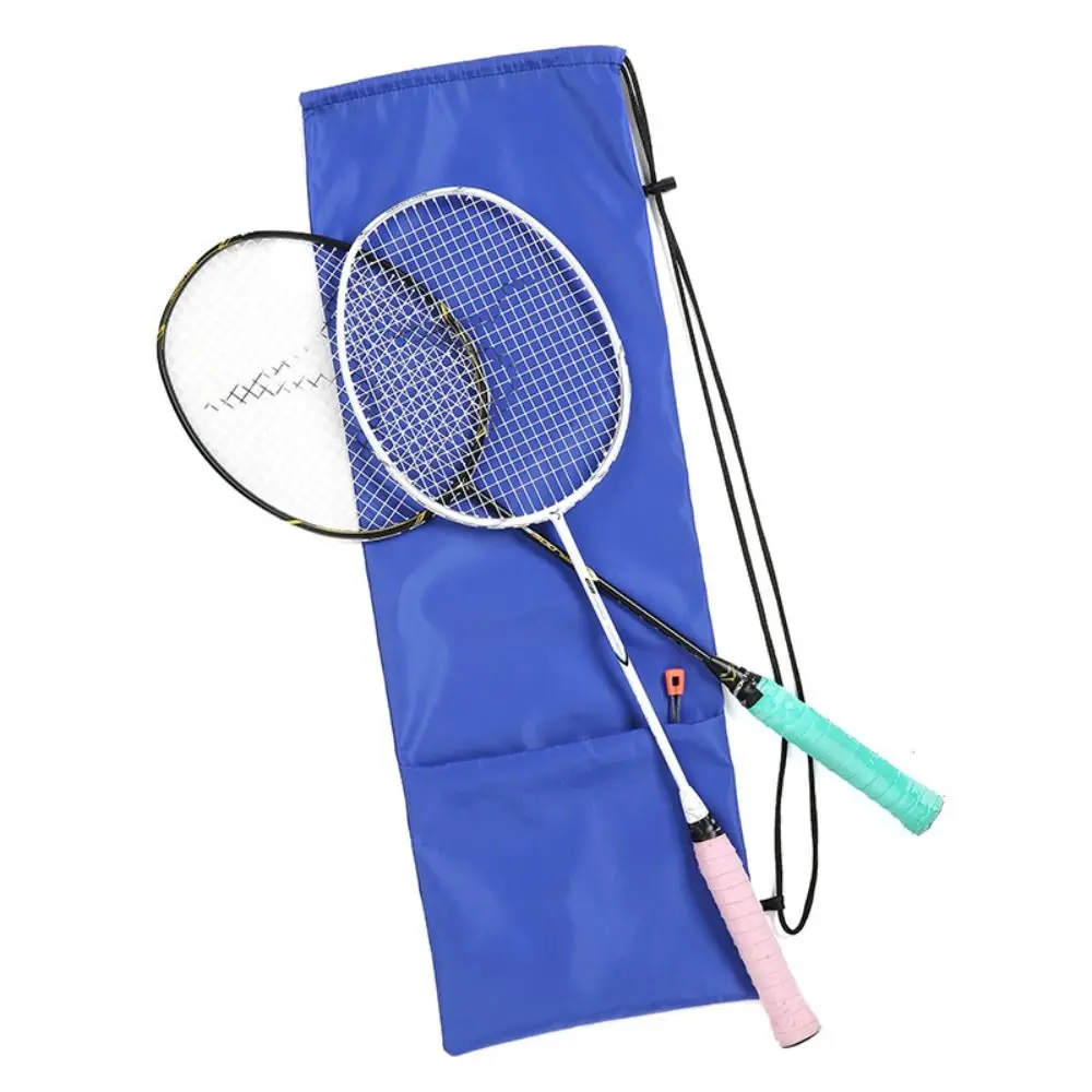 Bolsa impermeable para raqueta de bádminton, gran capacidad, bolsillo con cordón, bolsa de almacenamiento de bádminton, un solo hombro engrosado - imagen 4