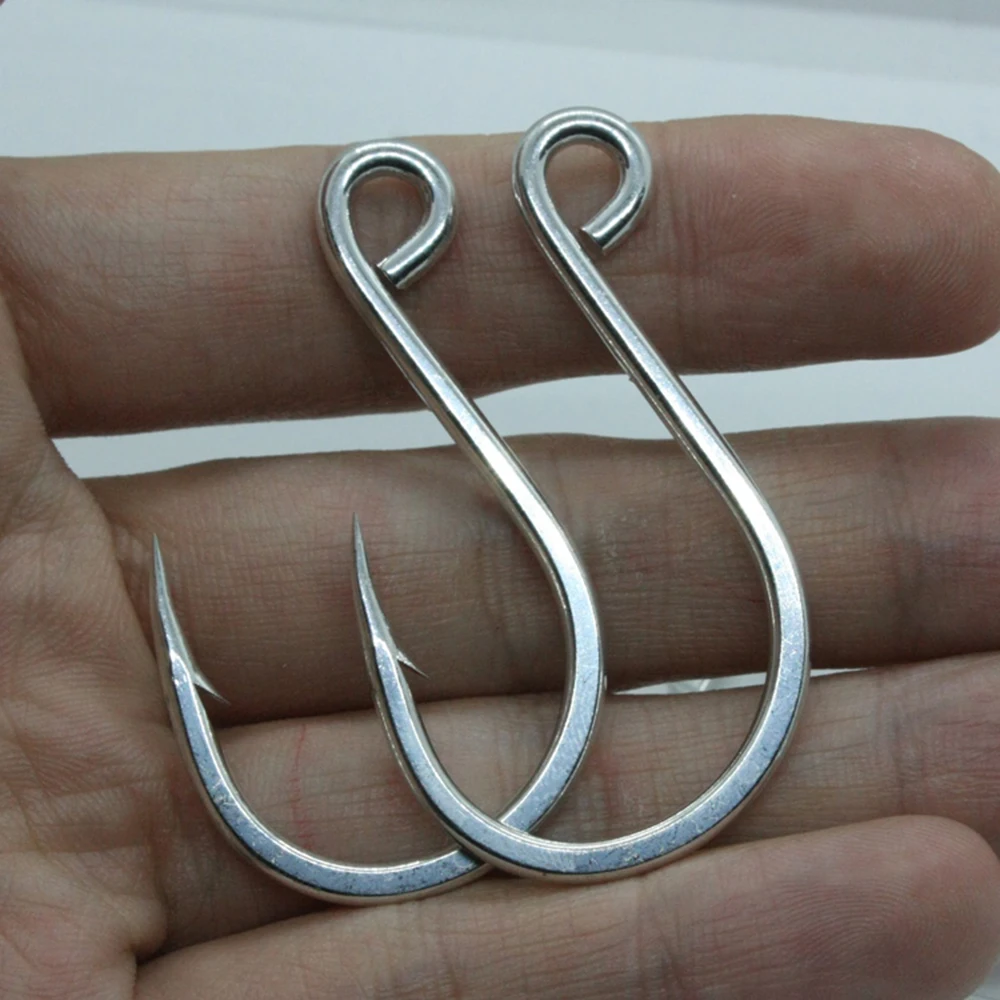 50 Uds. Anzuelos de Jigging de alta calidad, anzuelos de placa de hierro de batido lento, barco de Pesca de mar, señuelo, anzuelos de Pesca, aparejos, accesorios de Pesca - imagen 2