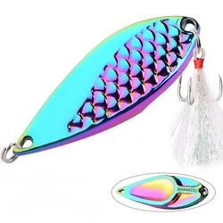 Cuchara giratoria metálica para trucha spinning