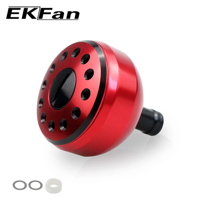 EKFan-perilla de mango de pesca de aleación de aluminio, 32/35/38MM, para carrete de pesca Baitcasting D/S, accesorio de pesca basculante - imagen 5