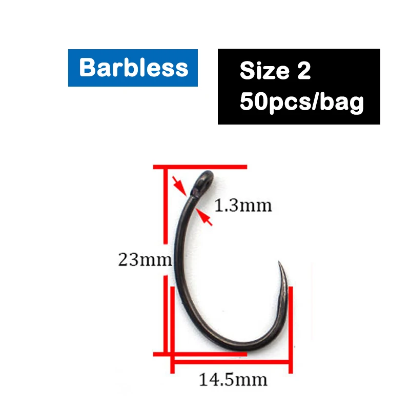 Barbless-Size 2
