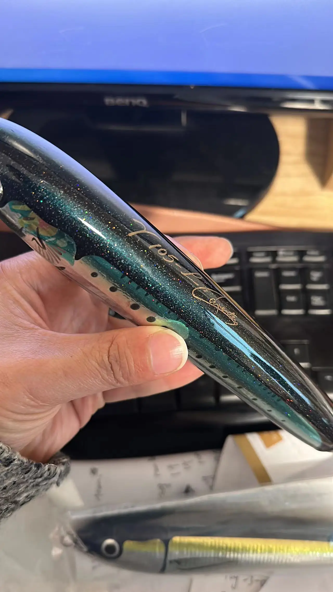 Variedad de colores disponibles del señuelo carpintero GT