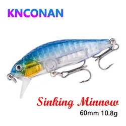 Crankbait Minnow Sinking 60mm - Señuelo hundido para Lucio