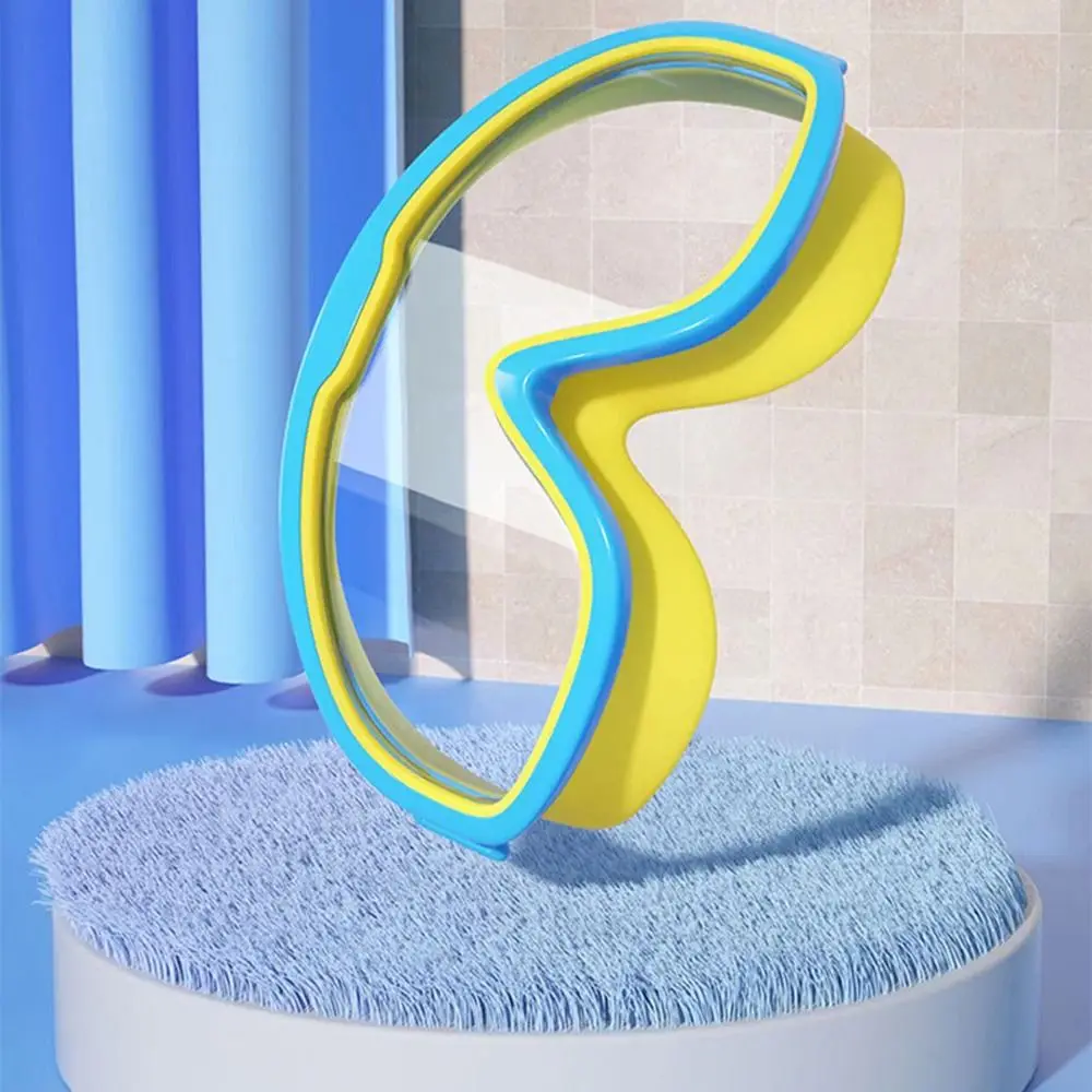 Herramientas de natación, gafas de natación con marco grande, antivaho, vista amplia, gafas de natación HD, equipo de natación ajustable para niños/adultos - imagen 3