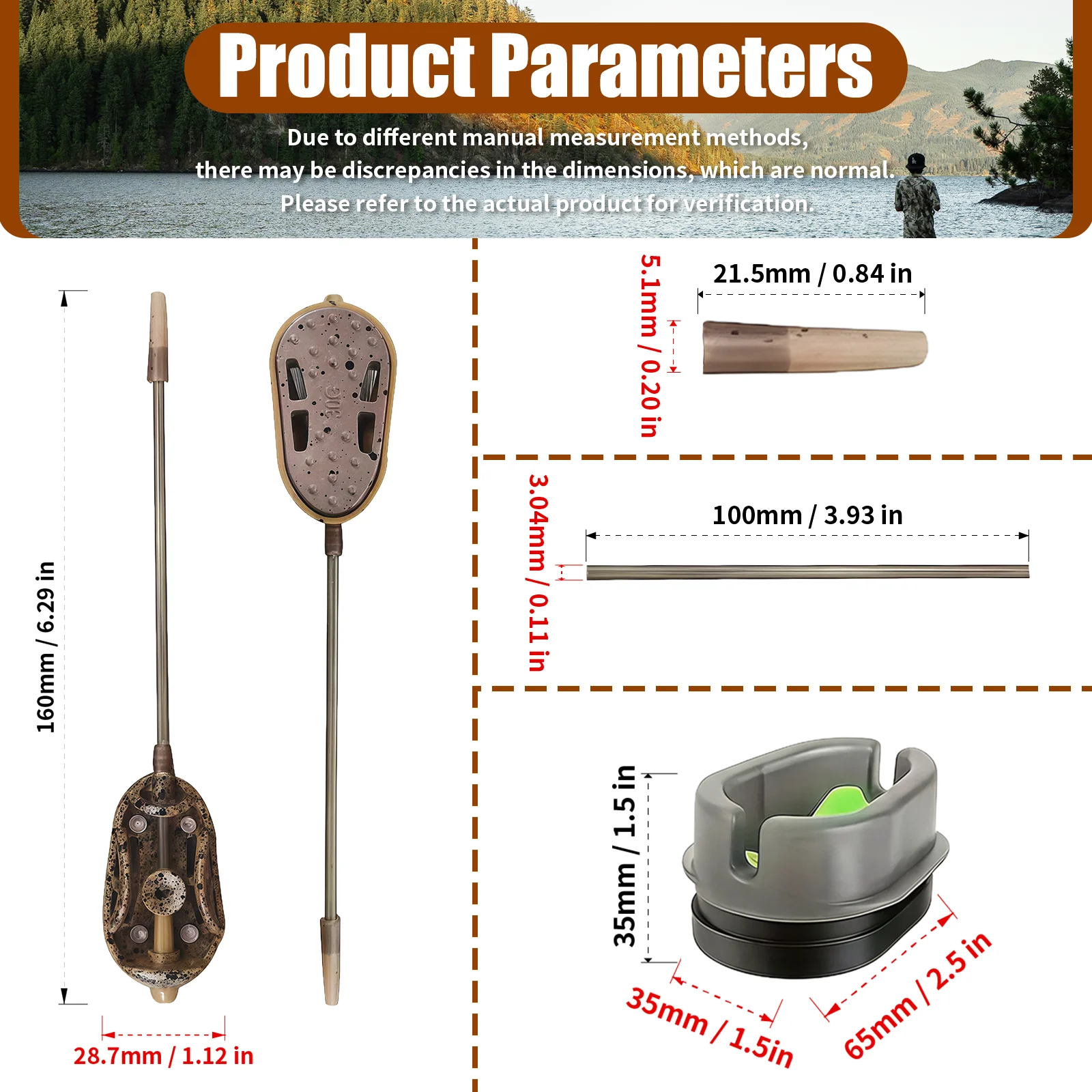 Alimentadores antienredos carpfishing – Larga distancia y cambio rápido - imagen 2