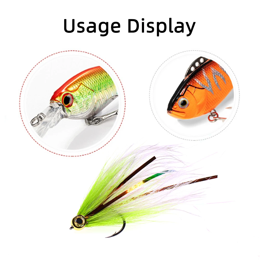 Ojos 3D holográficos para montaje de moscas Streamer – 3-12mm - imagen 5