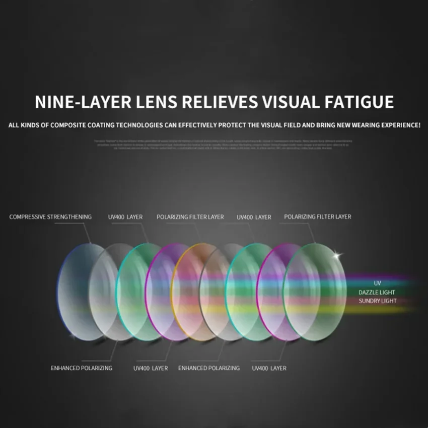 Gafas de sol polarizadas de diseño de marca para hombre, gafas de sol para ocio al aire libre, gafas de sol Retro de moda para conducir y pescar - imagen 4