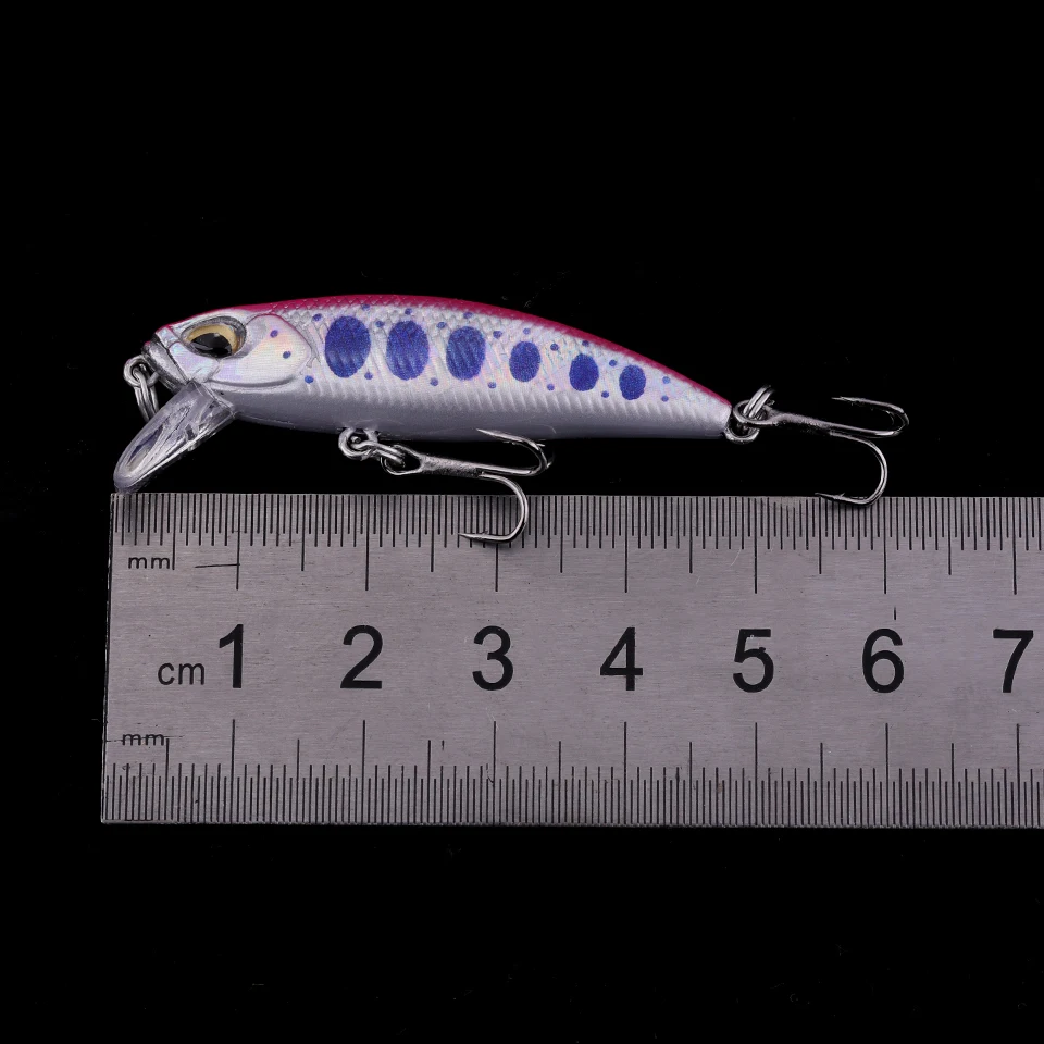 WALK FISH-señuelo duro de pececillo que se hunde, 48mm, 6,6g, Wobblers, para Pesca de carpa, Isca, Artificial, para trucha - imagen 3
