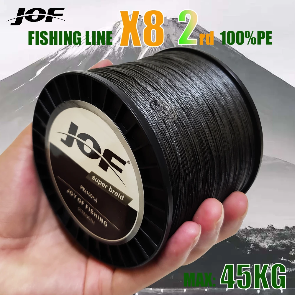 Línea Trenzada JOF 8 Hilos – Multifilamento PE para Carpa - imagen 5