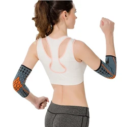 Rodilleras deportivas universales, cubierta protectora de articulación de codo tejida de nailon, juego de pelota para correr, rodilleras de presión para entrenamiento físico, 1 ud.