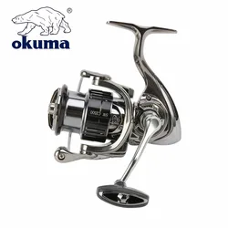 OKUMA 1000-7000 Carrete Spinning metálico anti-corrosión para mar
