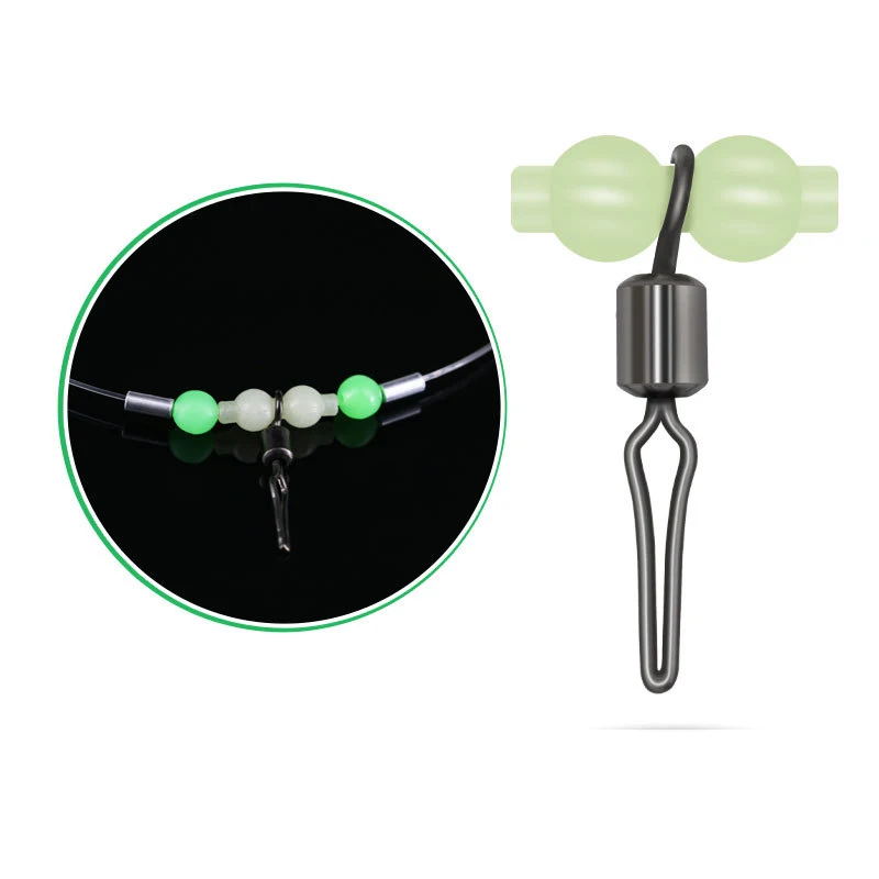 Emerillones Luminosos de Rodamiento para Pesca – Tipo Pera - imagen 5