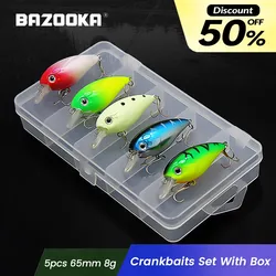 Bazooka Crankbait Rock Flotante – Señuelo Bass Pike