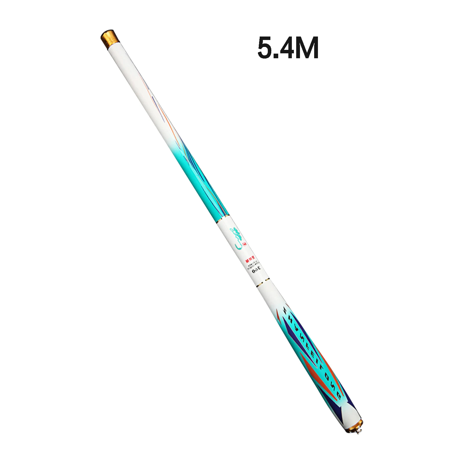 Caña de pescar telescópica portátil, cuerpo ligero diseñado para pesca en estanque de Río - imagen 5