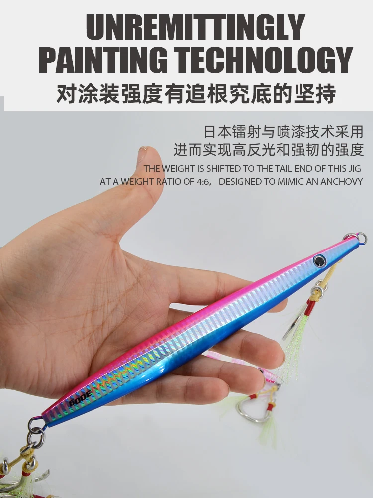 XLURESbig-Placa de hierro de plomo para pesca en aguas profundas, hundimiento de peces rápidamente y dibujar en carretera, subseñuelo Nanyou Xisha, barco de pesca, captura 400gsunken - imagen 3