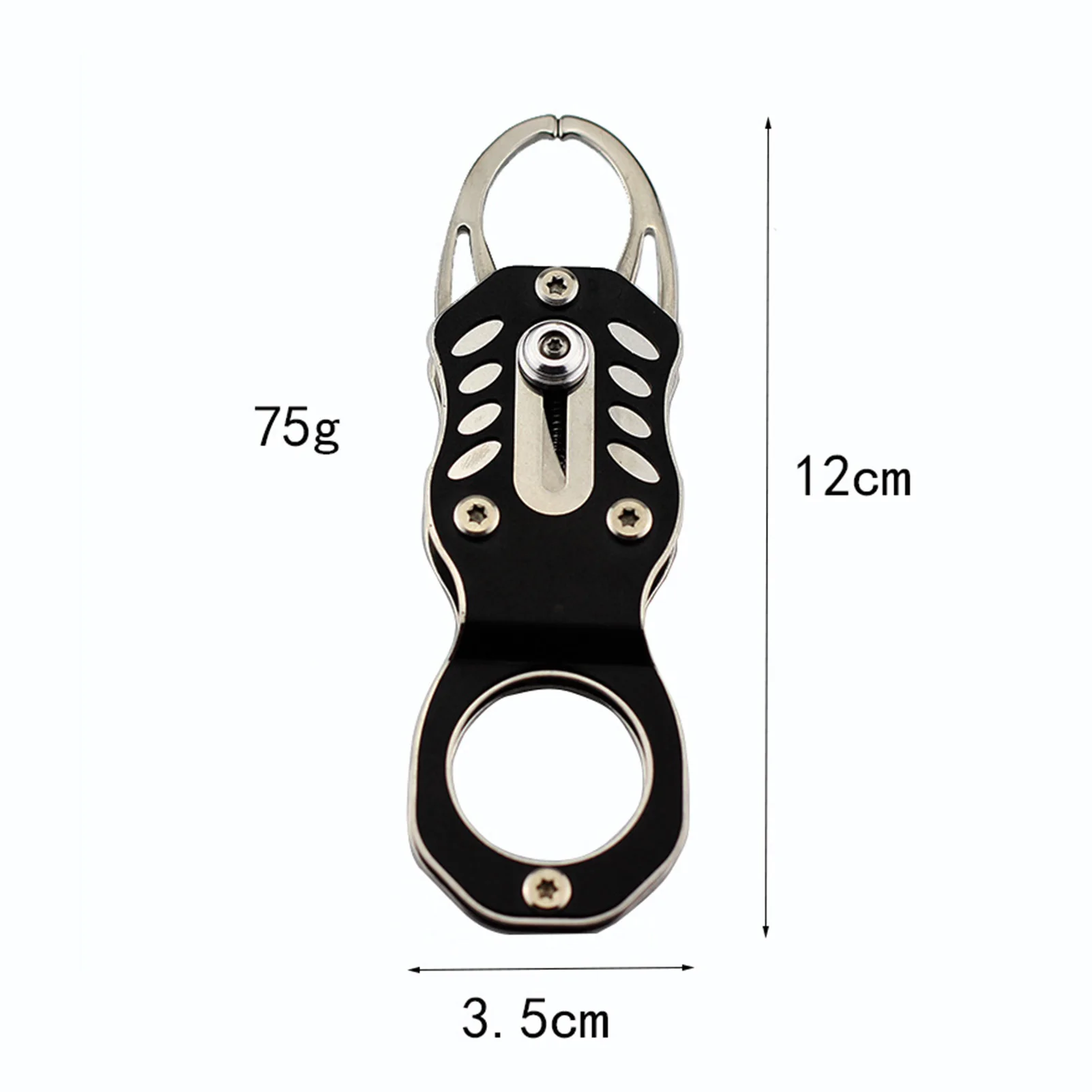 Pinzas de labios de pesca de acero inoxidable, herramientas de pesca de agua salada con cordón para Kayak, accesorios de pesca - imagen 3