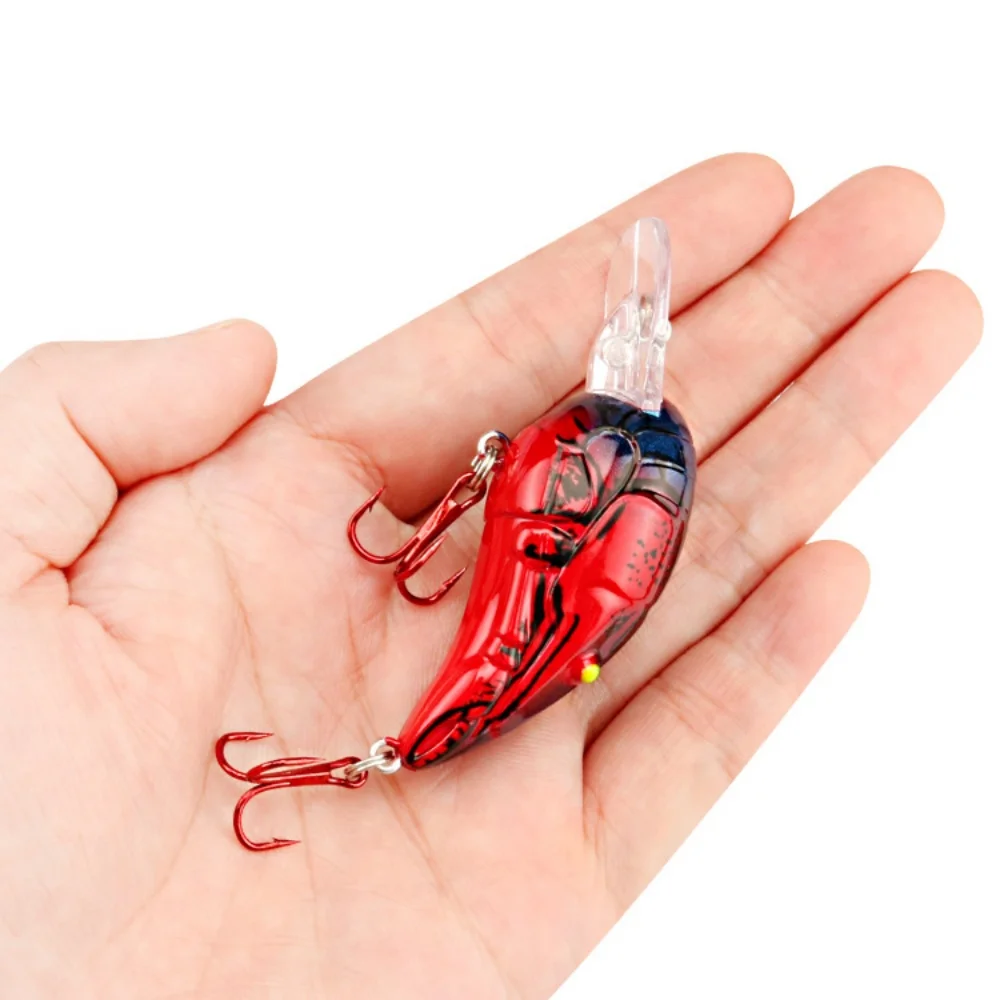 1 Uds. Señuelo de Pesca flotante Crankbait Wobblers 11,5g 7cm Minnow cebo duro de plástico Artificial Lucio Pesca aparejos de Pesca - imagen 5