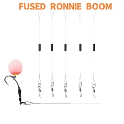 Líder Fluorocarbono 100% Carpa – Pluma Fundida con Tungsteno