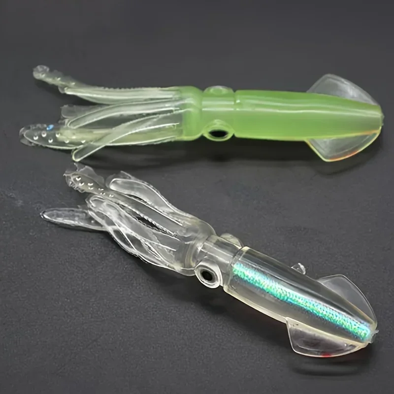 5 unids/set cebo de calamar biónico señuelo de pesca de mar Artificial accesorios de pesca al aire libre - imagen 3