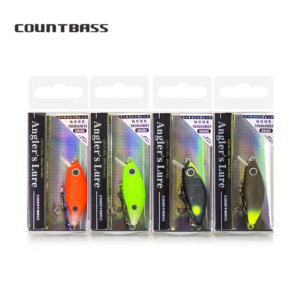 COUNTBASS Minnow Wobbler – Señuelo hundimiento lento 43mm 4,8g - imagen 5
