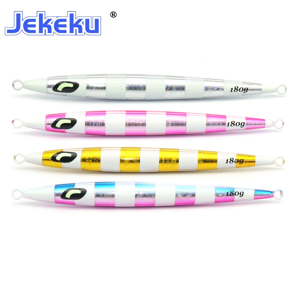 JEKEKU Wobbler señuelo duro de metal – pesca en agua salada