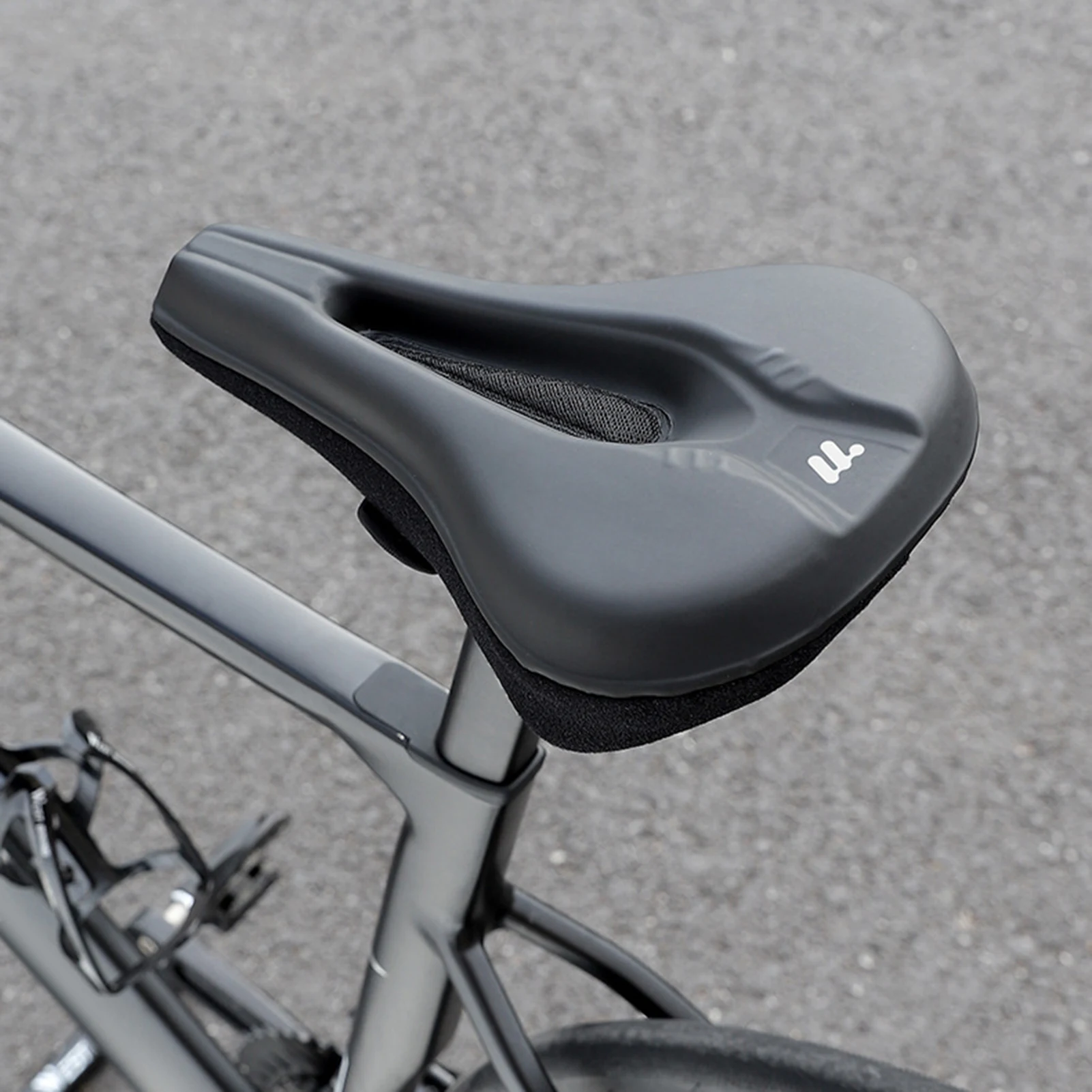 Funda de asiento transpirable, cojín de asiento de esponja viscoelástica, cómoda funda de asiento transpirable, funda de sillín suave - imagen 2