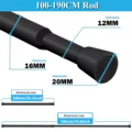 Black 100-190CM Rod