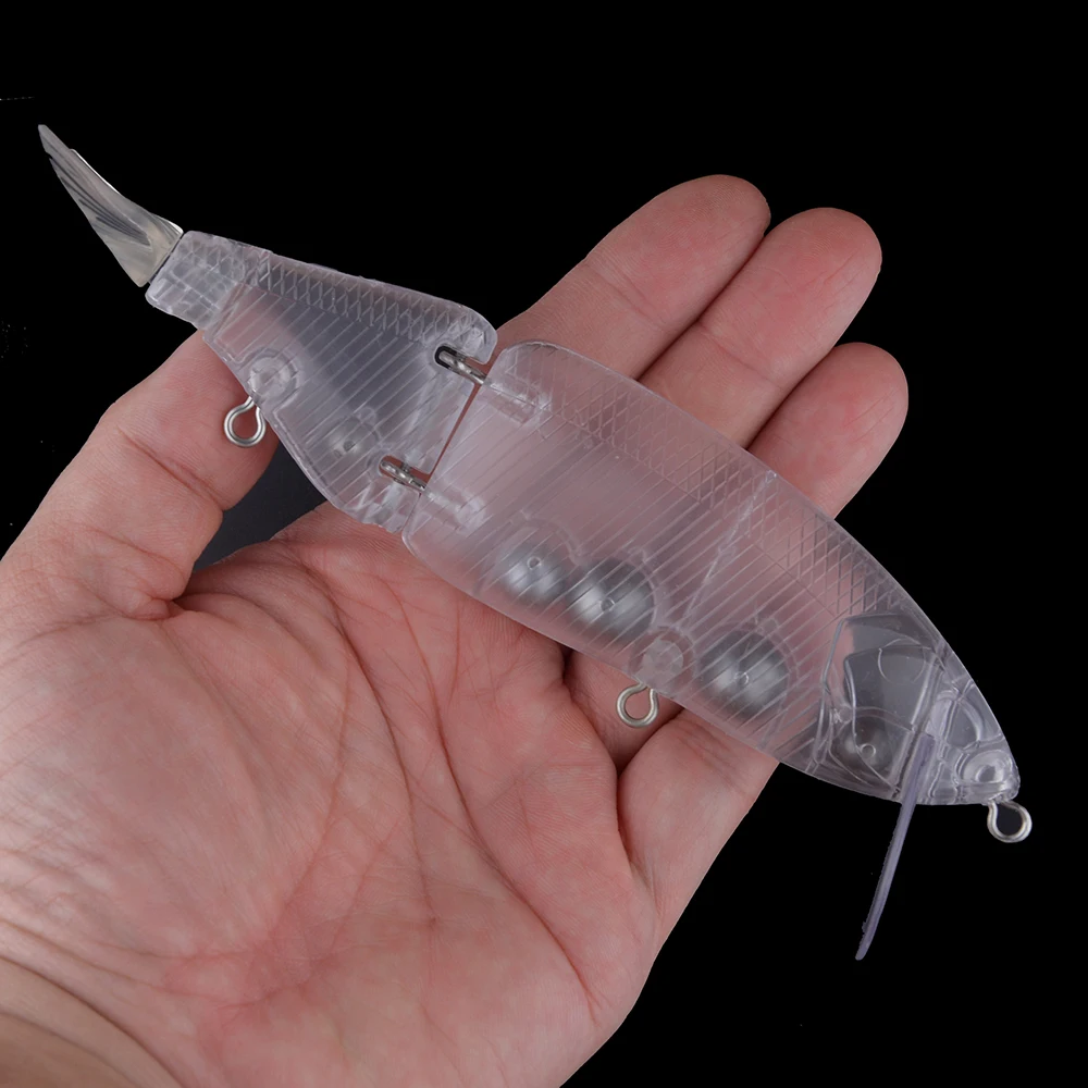 Swimbait Glide Bait flotante artesanal de 2 secciones - imagen 5