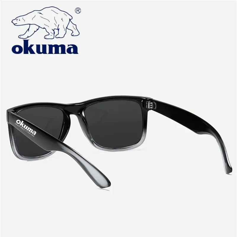 OKUMA gafas de sol polarizadas protección UV400 para hombres y mujeres caza al aire libre pesca conducción bicicleta gafas de sol caja opcional - imagen 5