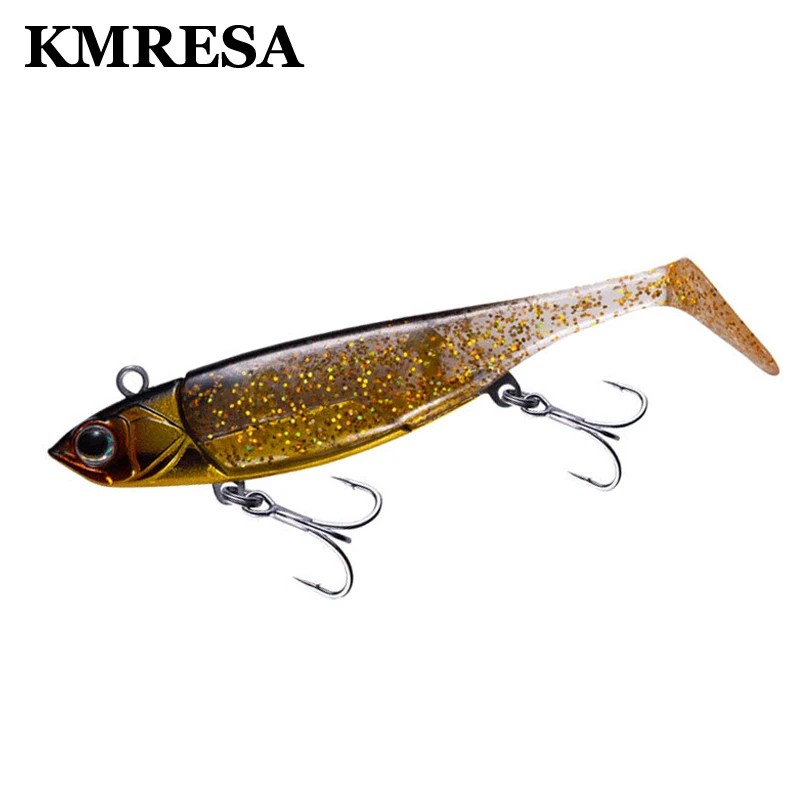 95mm/22,4g 110mm/38g Pesca Leurre Souple accesorios de silicona Artificial señuelo suave Jig cebo Pesca Accesorios Mar aparejos