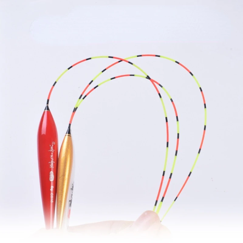 Boya Vertical flotante llamativa, Flotador de pesca de cola dura, Balsa Boya, equipo de pesca de carpa con caja - imagen 5