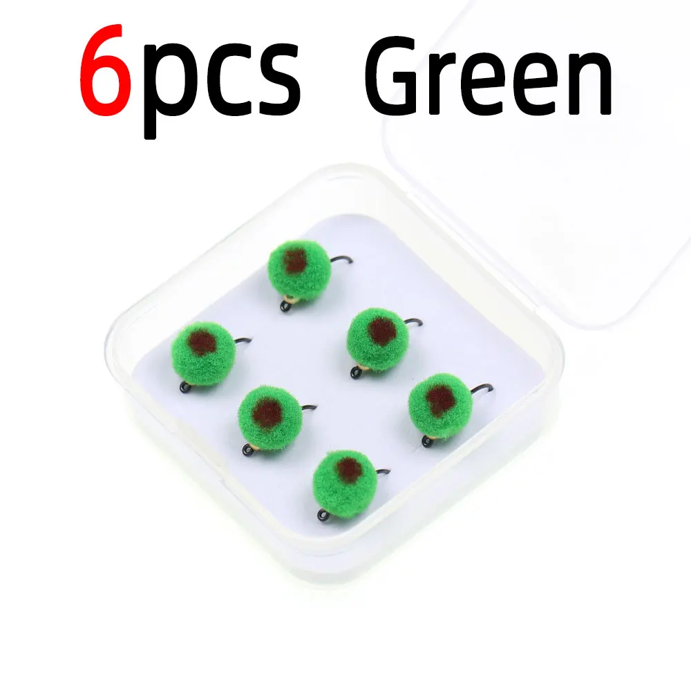 6pcs Green