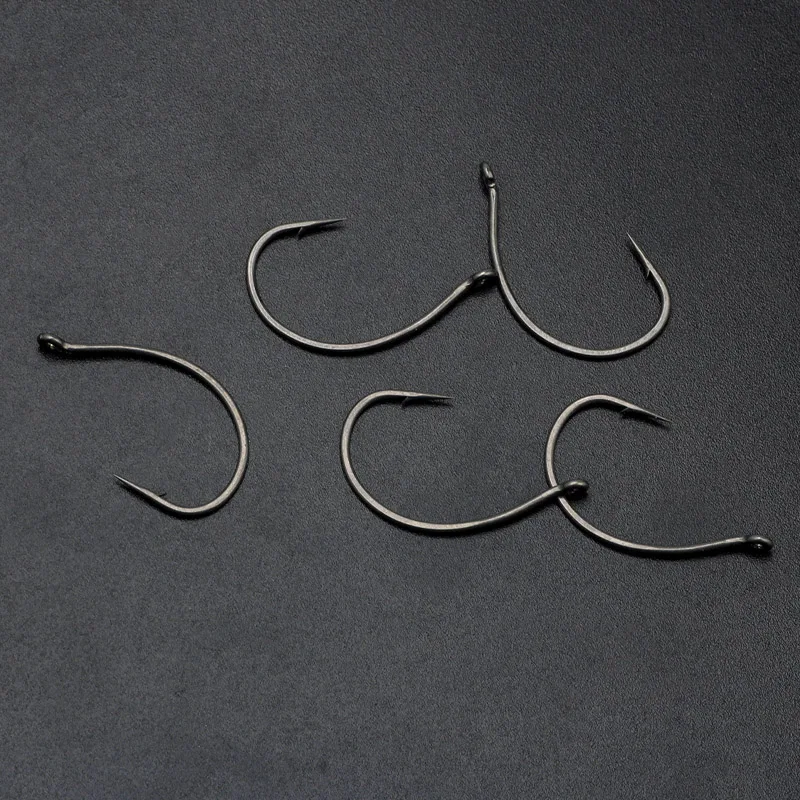 BKK 8003WW SPIRIT WALKER gusano anzuelo loco acero alto en carbono Hamecon Texan Offset anzuelos de manivela para pesca de cebo blando de lubina - imagen 3