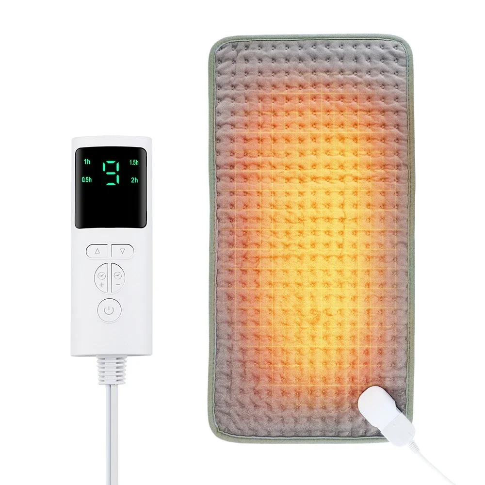 Manta de calefacción eléctrica multifuncional, almohadilla de compresa caliente, estera de grafeno, carga USB, 30x60cm, Invierno