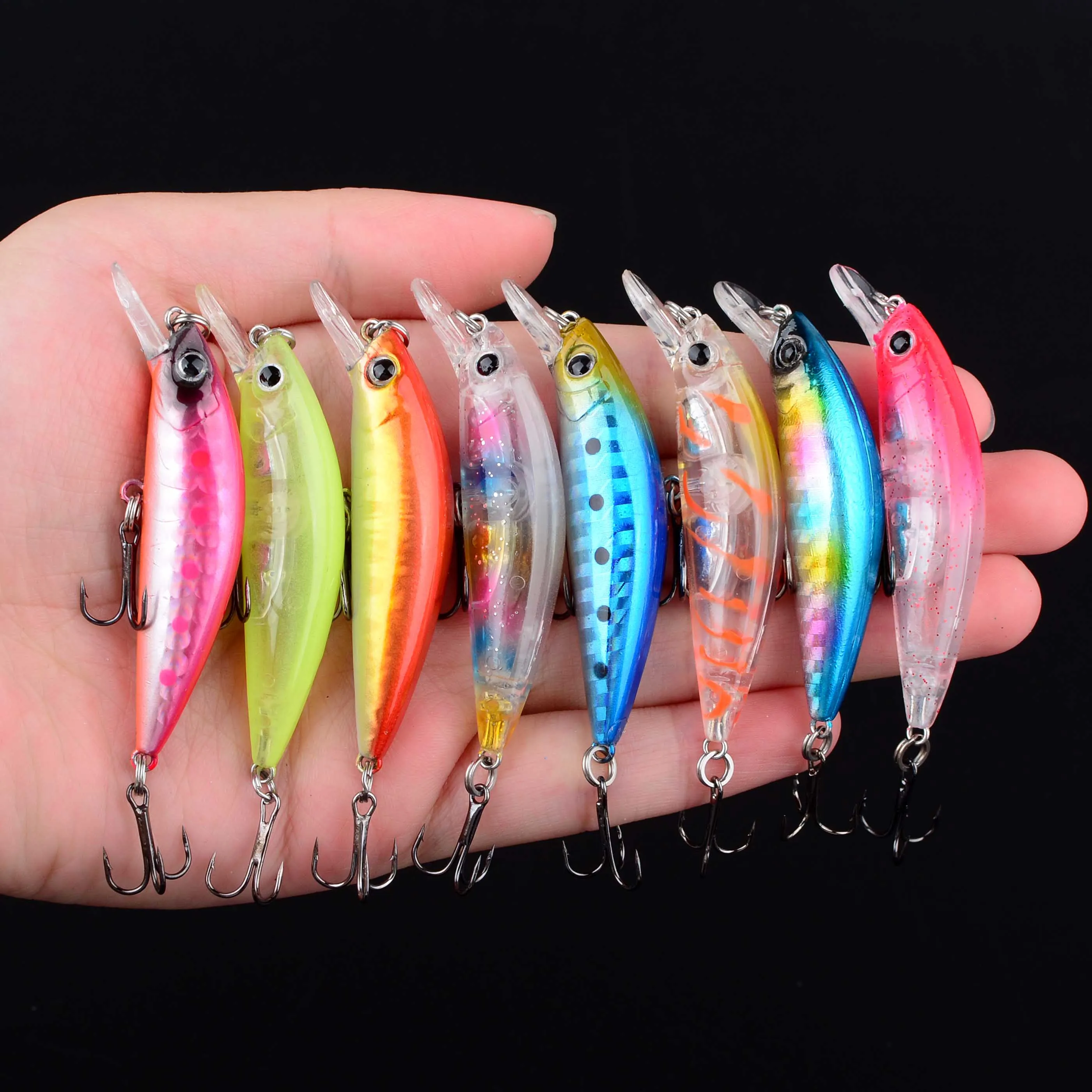 Señuelo Minnow artificial para lucio y lubina – Jerkbait de arrastre - imagen 3