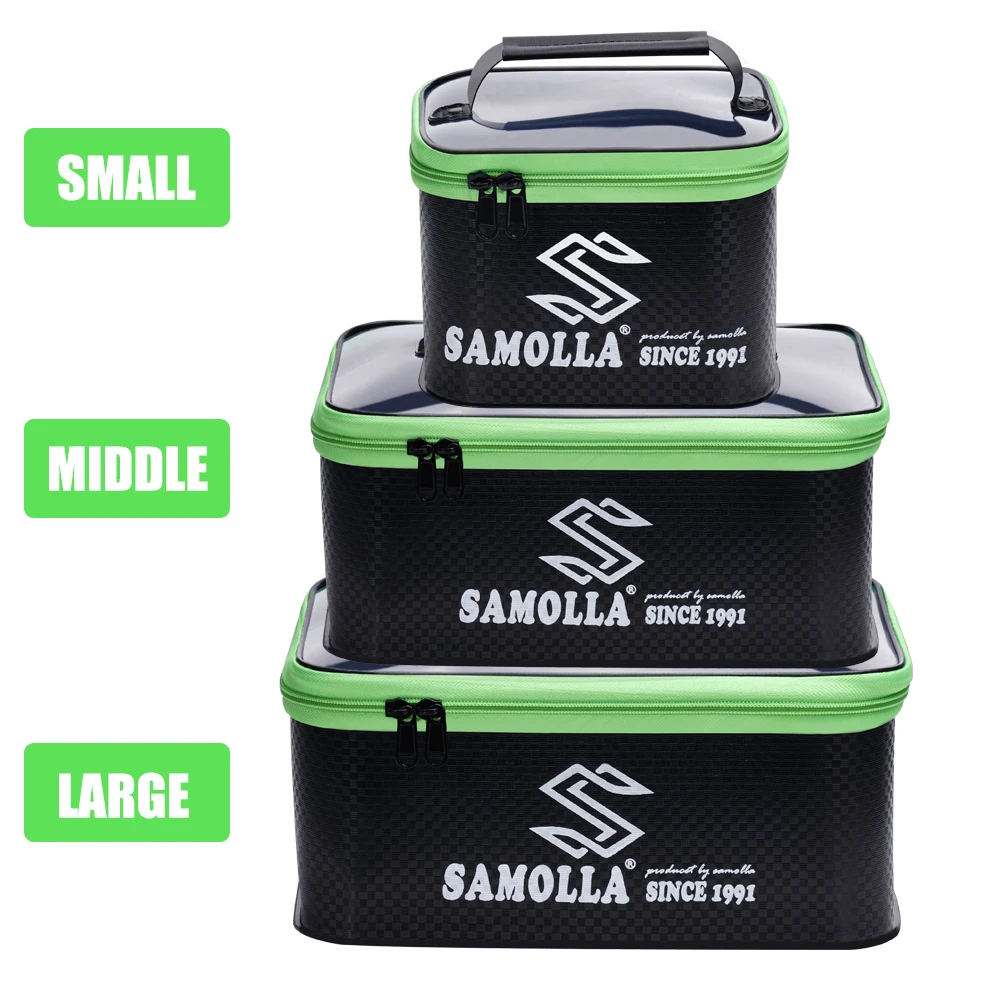 Bolsa de caja de pesca gruesa EVA, caja de equipo de pesca impermeable, Cubo de pescado vivo, sublínea principal, estuche de almacenamiento flotante, bolso de mano - imagen 5