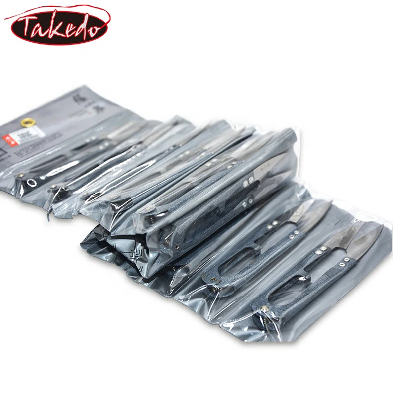 TAKEDO TB-448 tijeras de costura Multicolor, cortaúñas en forma de U, hilo de acero inoxidable para manualidades de joyería DIY, tijera - imagen 5