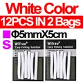5mm White 12pcs