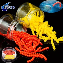 ANFS 150 uds/300 Uds señuelos blandos flotantes cebos artificiales TPR Señuelos de pesca para agua dulce y salada