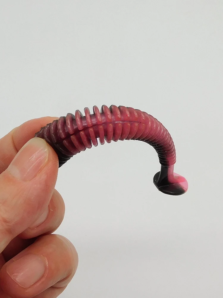 ESFISHING señuelo de pesca anillo shad 4in isca cebo artificial swimbait señuelos blandos al por mayor - imagen 3