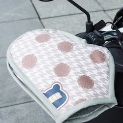 Guantes de manillar invierno felpa – Manoplas universales para bicicleta y moto